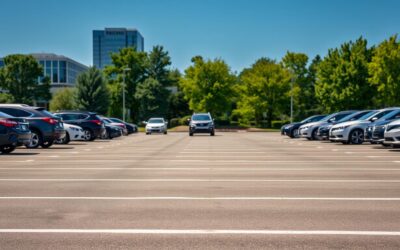 Parking Lot Striping in Charlotte NC: Layouts & Sizes