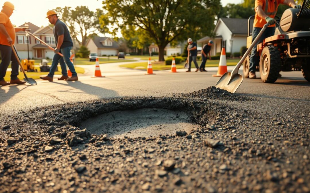 Pothole Repair in Charlotte NC: Driveway & Lot Solutions