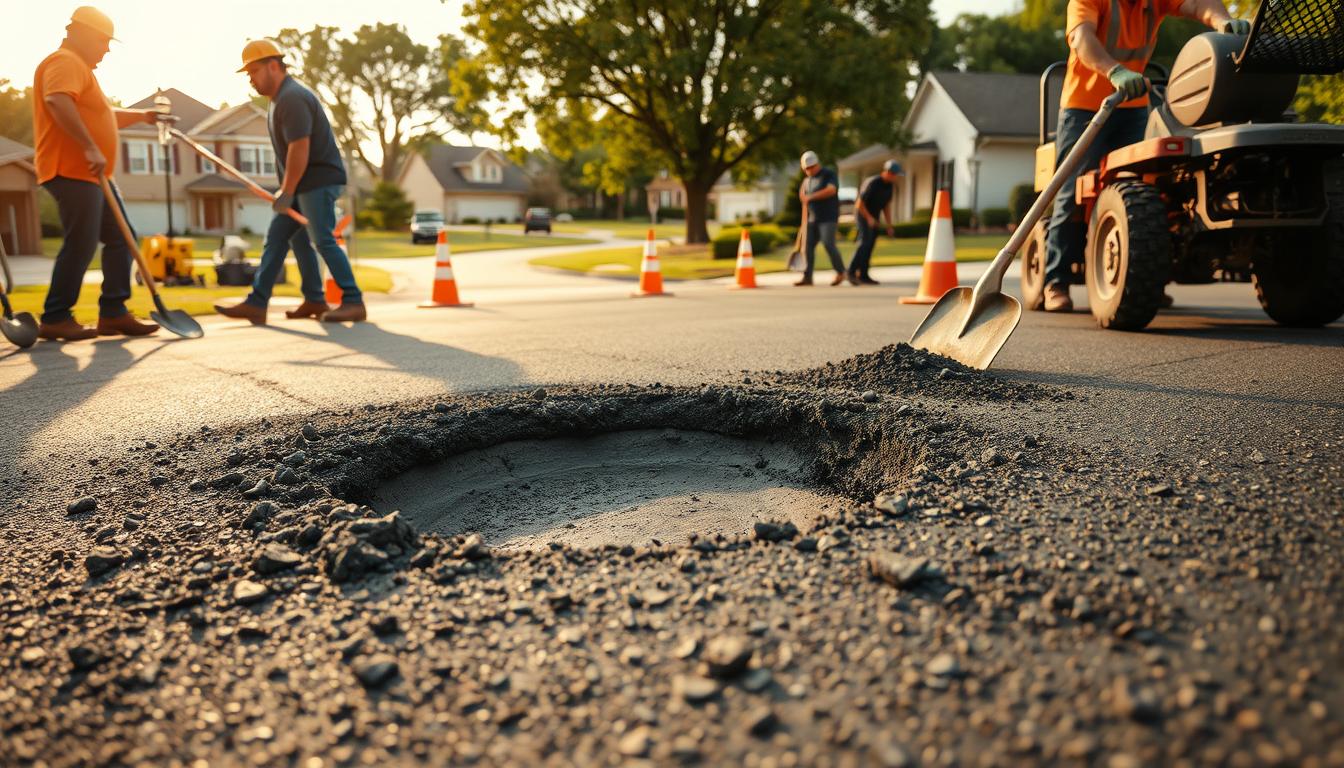 pothole repair charlotte nc