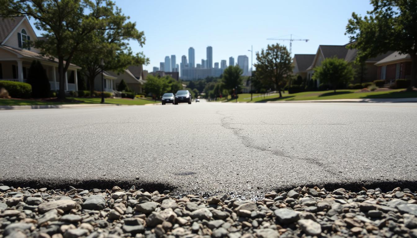 remove oil stains asphalt charlotte