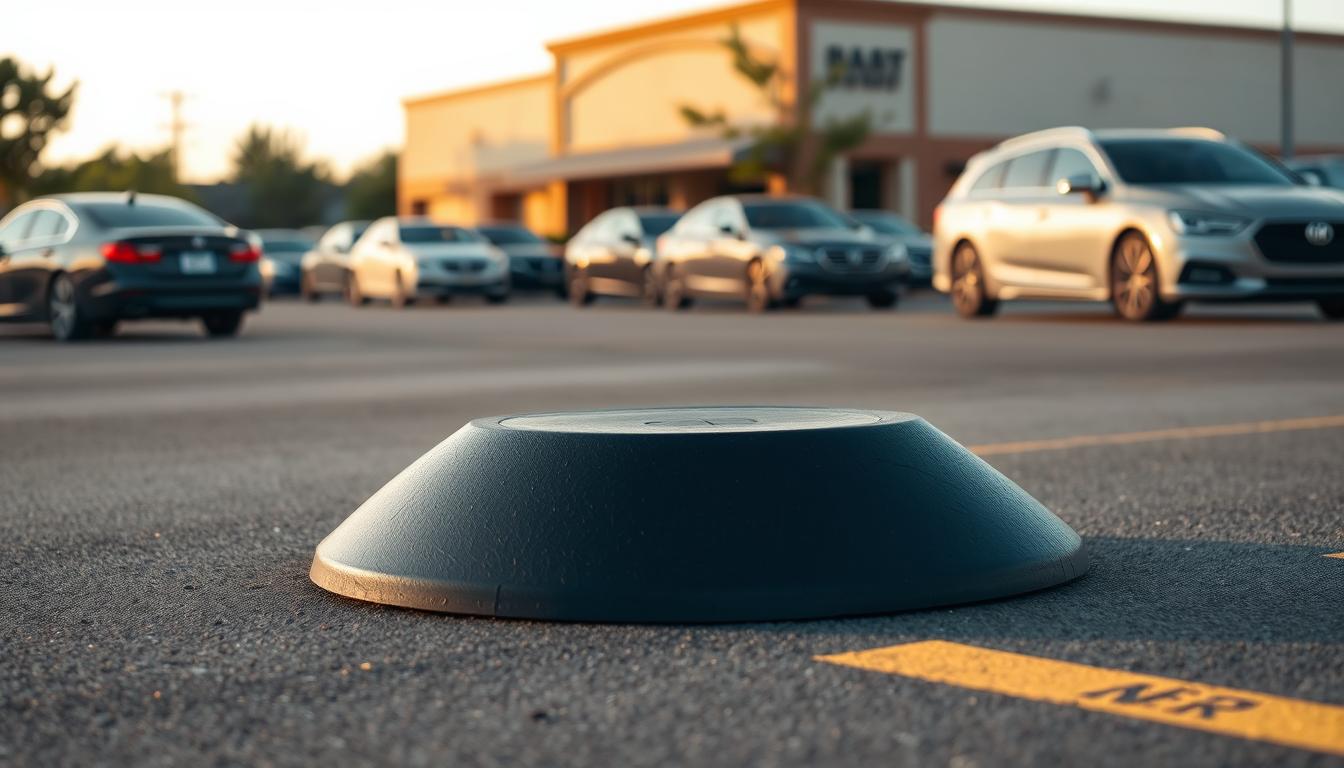 speed bumps parking lot charlotte