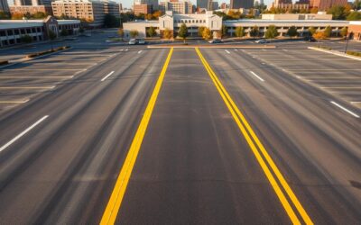 Thermoplastic vs. Paint Striping in Charlotte Parking Lots